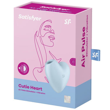 Vibratore Clitoride Water Proof con 132 Programmi - Satisfyer Cutie Heart